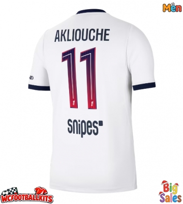 Paris Saint-Germain Maghnes Akliouche #11 Replica Away Stadium Shirt 2026-27 Short Sleeve